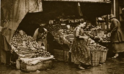 A Greengrocer of the Commercial Road, East End of London